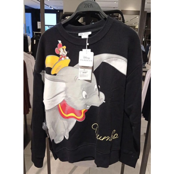 ZARA SALE ORIGINAL Sweater Oversize Disney Series Dumbo