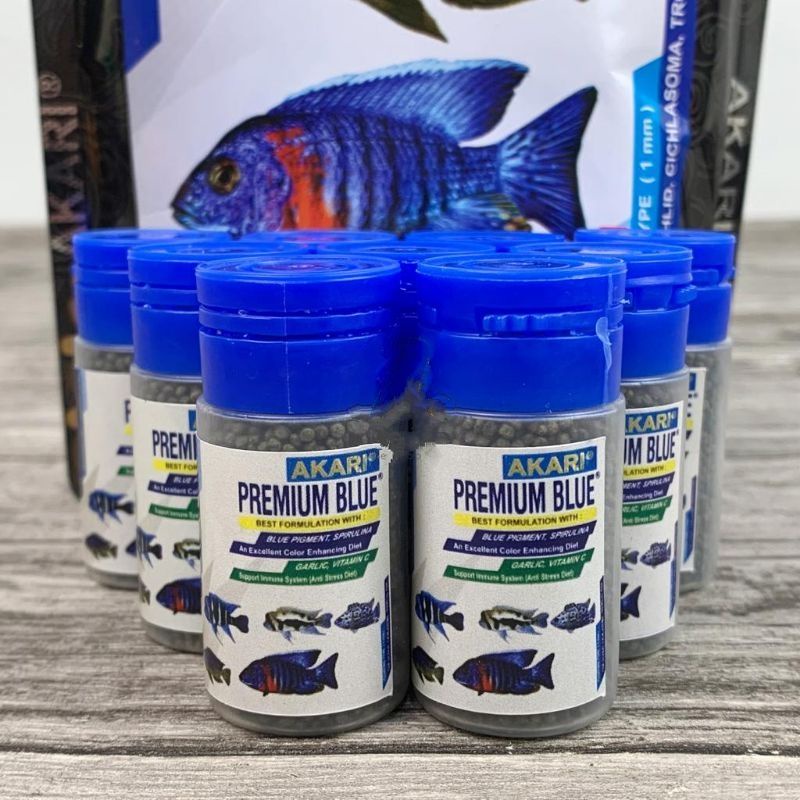 Akari Premium Blue Chiclid Repack 13 Gram