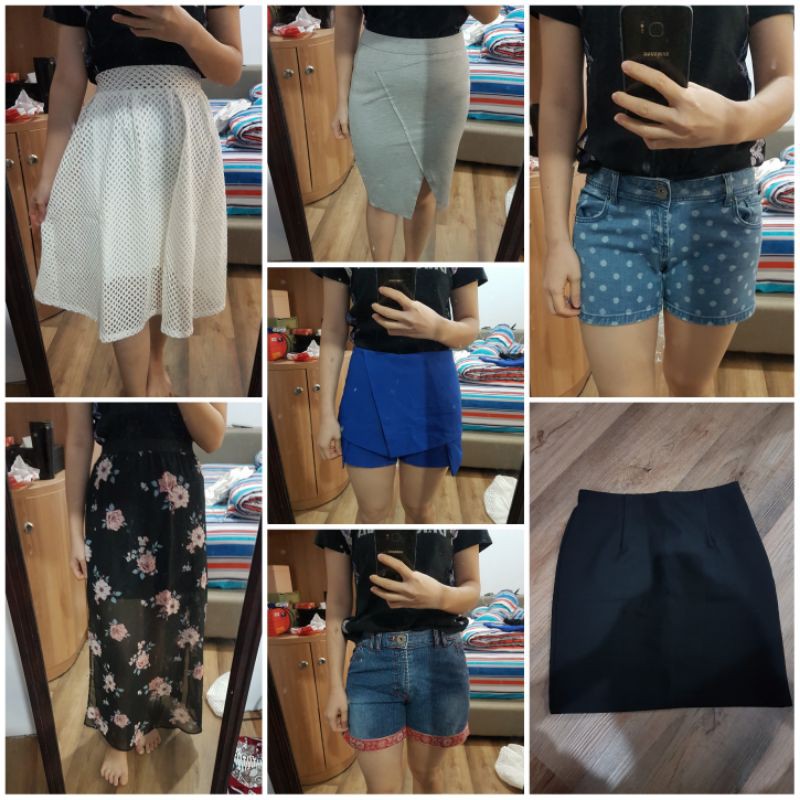 rok dan celana pendek preloved Shopee Indonesia rok dan celana pendek preloved Shopee Indonesia