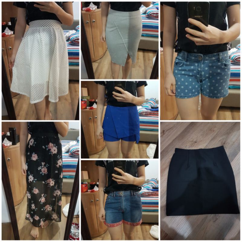  rok  dan celana  pendek  preloved Shopee  Indonesia