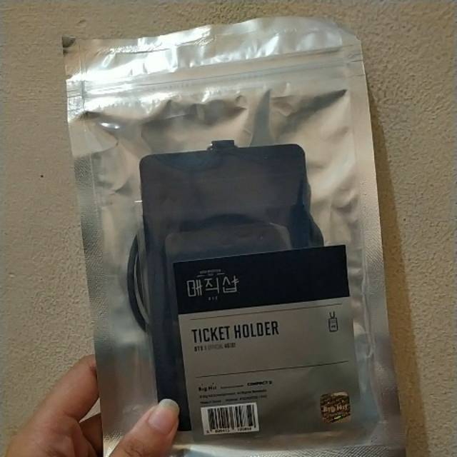 Ticket holder bts