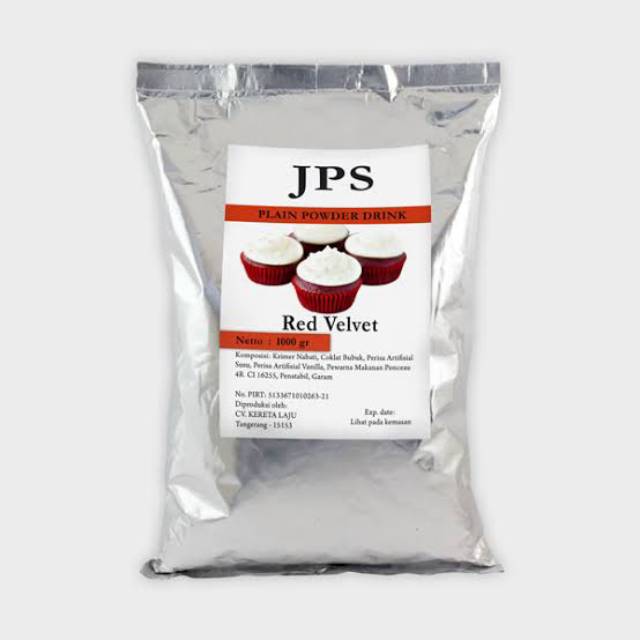

POWDER JPS PLAIN RED VELVET 1KG