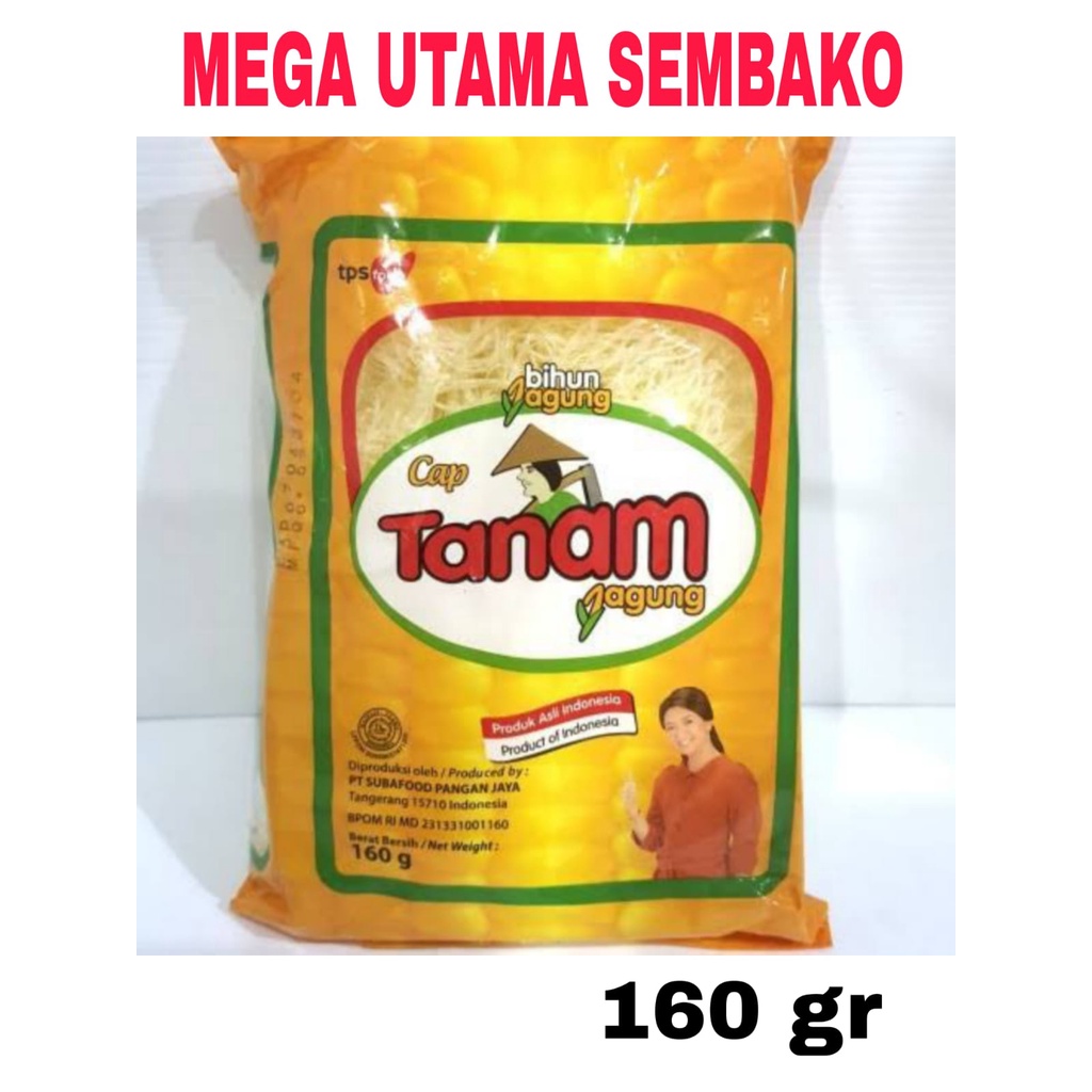 

bihun jagung cap tanam jagung 160 gr / 320 gr