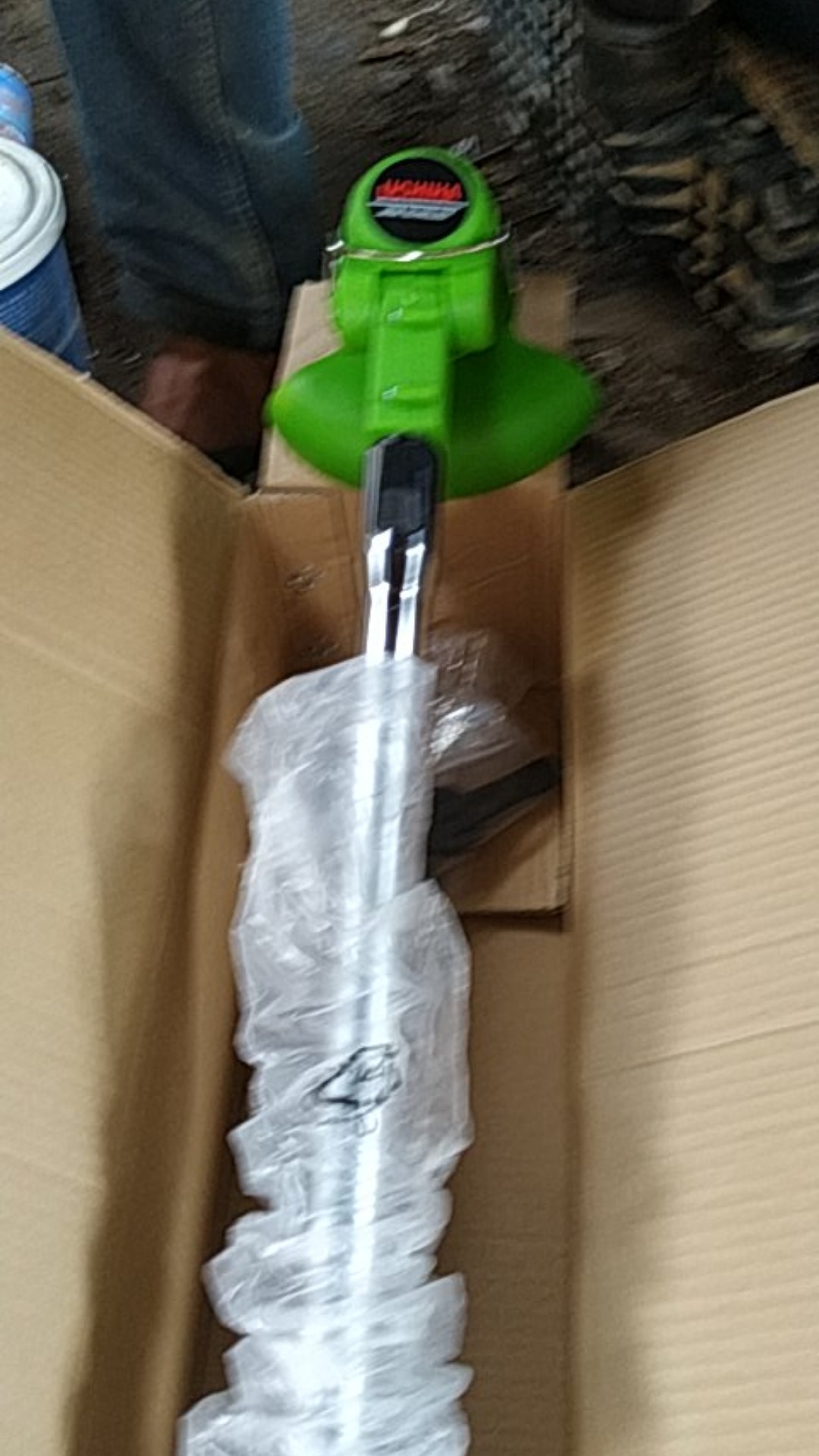 Mesin Potong Rumput Padi Uchiha Uciha Brush Cutter Cordless Baterai Tanpa Kabel