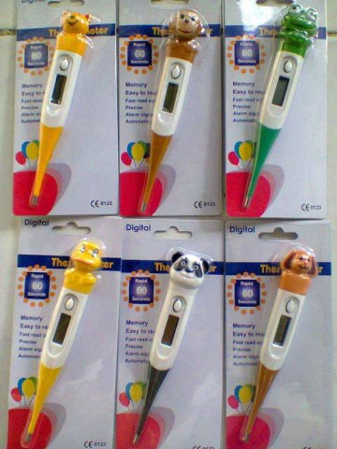 Termometer Digital /Termometer karakter/ Termometer Badan Digital Polos