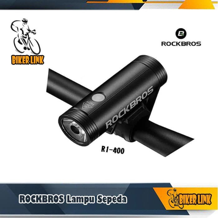 Lampu Senter ROCKBROS R1400 USB Rechargeable Flashlight Rainproof