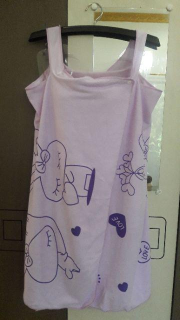 Handuk Dress Handuk Baju Kimono Motif