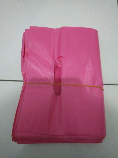 Lucky Kantong Plastik Hd Pond Oval Polos 15x22 Isi 100pcs