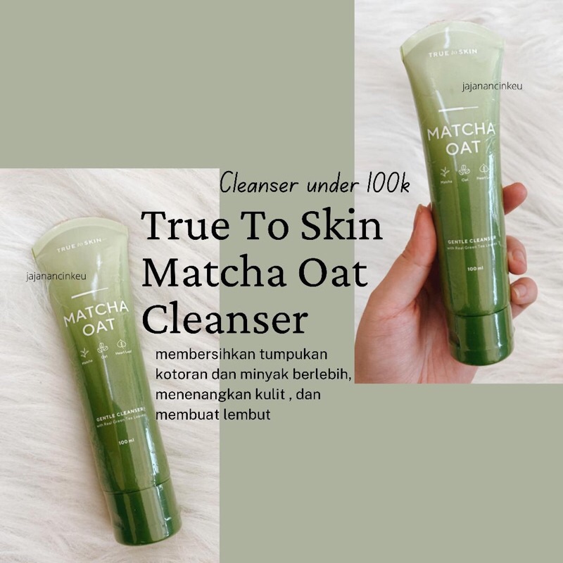 TRUE TO SKIN MATCHA OAT GENTLE CLEANSER