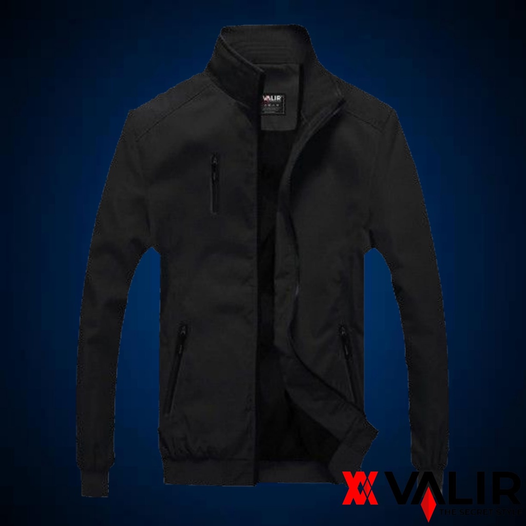 Jaket Pria Mleet Brended Valir Tebaru Jaket Waterproof M-XXL