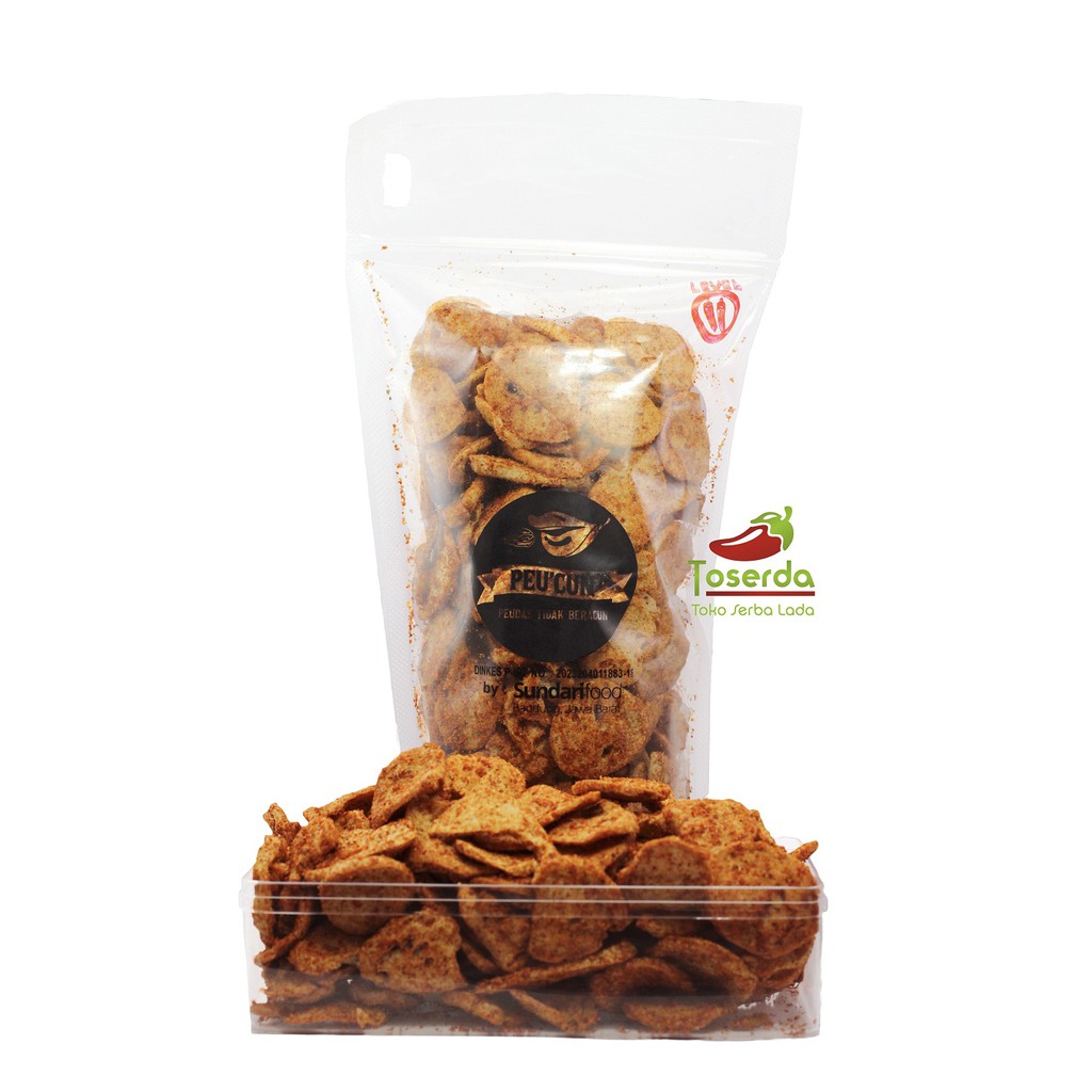 

Keripik Basreng (Baso Goreng) Pedas Peucun