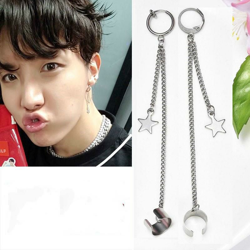 Anting KPop Korea anting cowok anting gantung