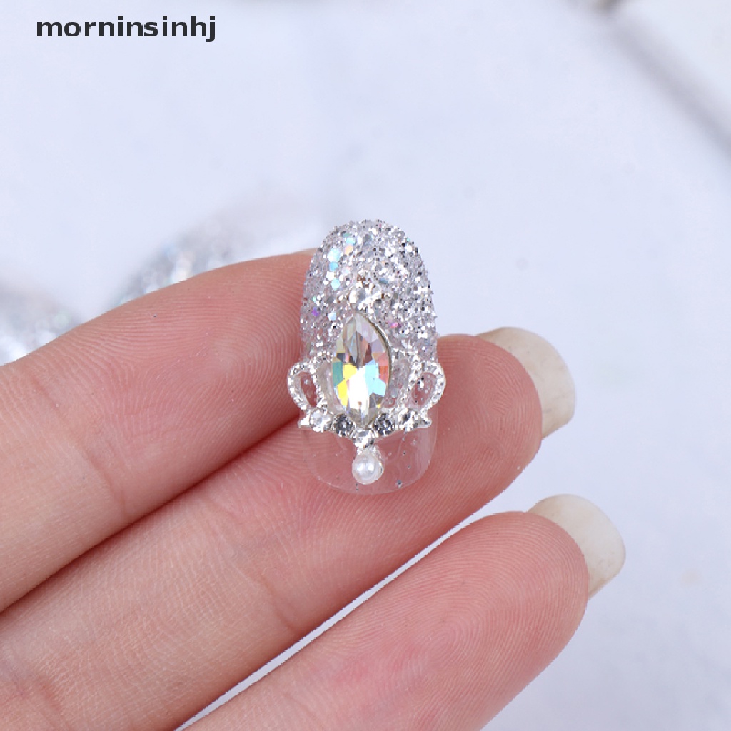 Mornin 24pcs Kuku Palsu Akrilik Full Cover Untuk Nail Art