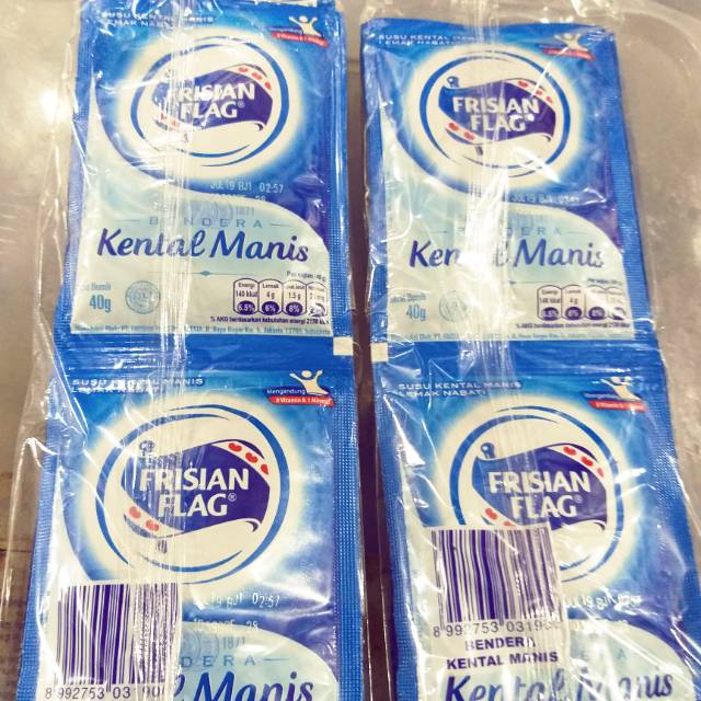 

Susu bendera putih sachet