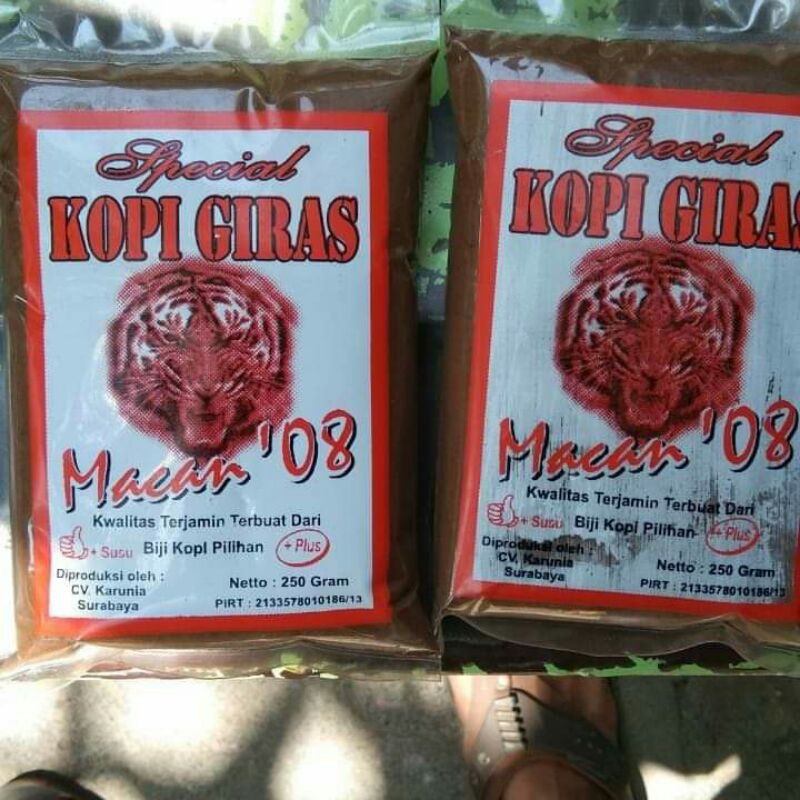 

BUBUK KOPI GIRAS CAP MACAN