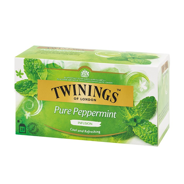 

twinings peppermint tea 25 tea bags