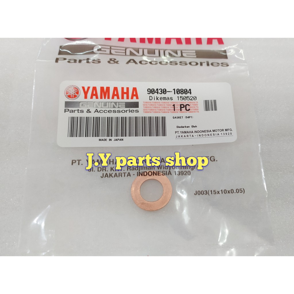 RING GASKET THERMOSENSOR THERMO SENSOR SUHU MIO J SOUL GT FINO FI XRIDE 115 JUPITER Z1 VEGA FORCE FI ORIGINAL YGP 90430-10804