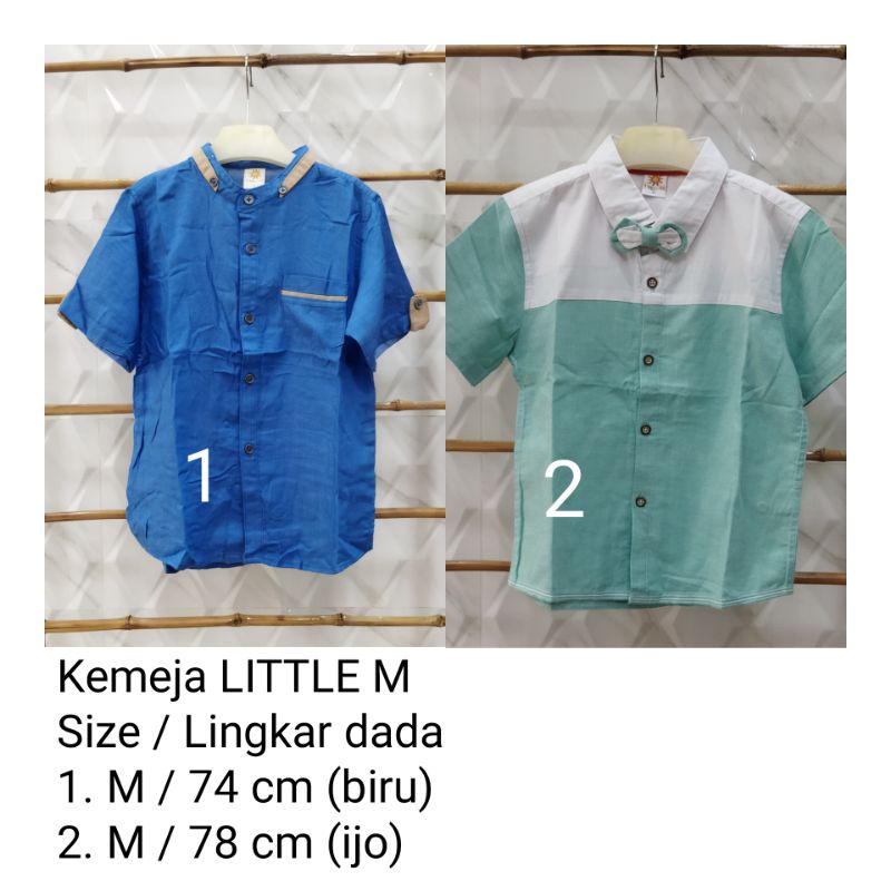 Baju kemeja Anak LITTLE M Brand MATAHARI Original