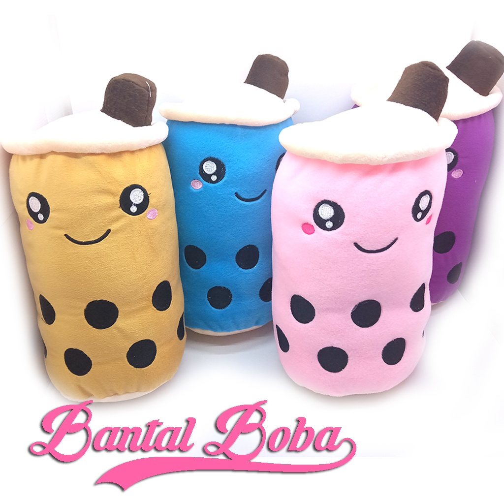 Boneka Boba Bubble Milk Tea / Bantal Boba