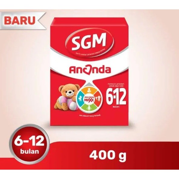 SGM Ananda 2 400 gr Susu Formula Bayi 6-12 Bulan