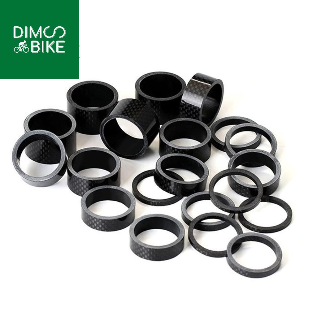 Spacer Stem Headset Carbon Ukuran 28.6mm Bahan Karbon Roadbike Mtb