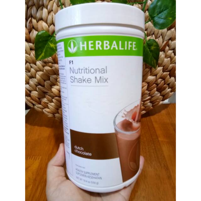 Preloved Herbalife F1 Nutritional Shake Mix Chocolate