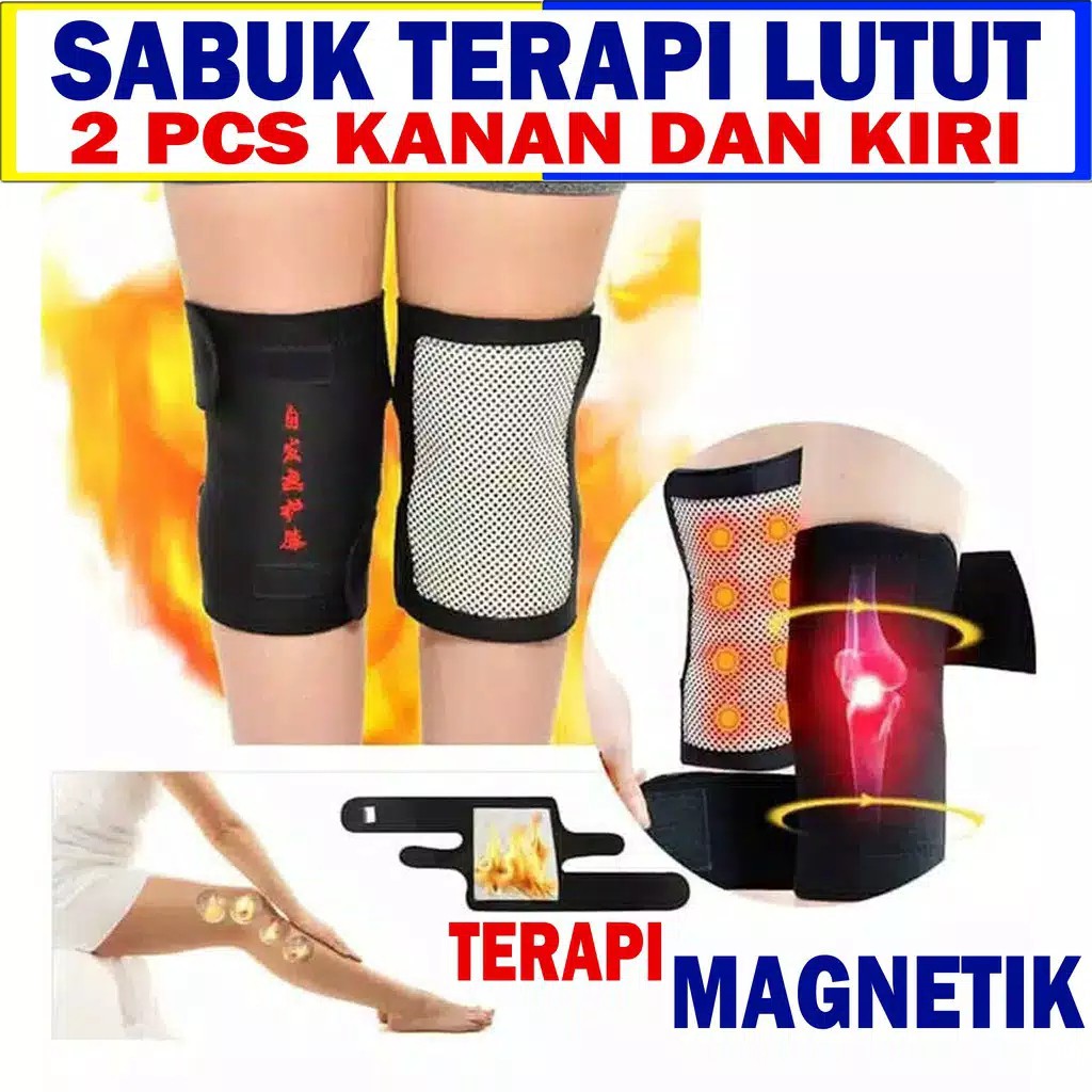 Alat terapi lutut magnetik theraphy selt heating alat terapi kesehatan pria wanita ori