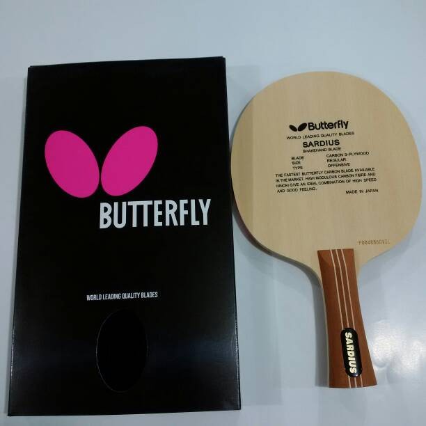 Kayu / Blade Pingpong / Tenis Meja Butterfly Sardius