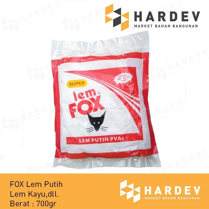 

Lem Putih PVAC Super FOX 350 gram