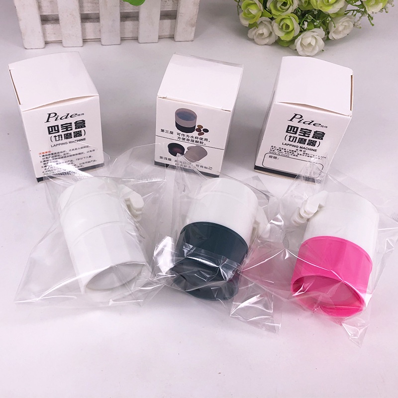 PEMOTONG OBAT PENUMBUK PENGHANCUR ORGANIZER 4 IN 1 PILL CUTTER