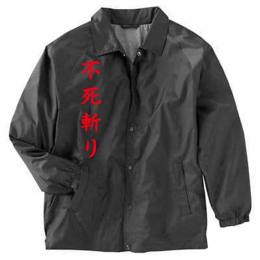 Jaket Coach pria wanita Tulisan China Logo RED jaket Coach - UNISEX Jaket Parasut Pria