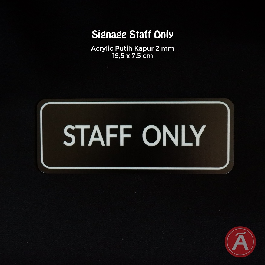 

STAFF ONLY B