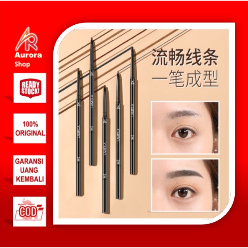 LAMEILA Pensil Alis Double Heads Eyebrow Pencil Long Lasting Waterproof 6 Warna 836