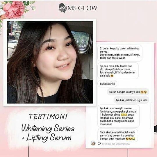 MS Glow ORIGINAL ORI Whitening Series Skincare Perawatan Kecantikan Kulit Wajah Kusam