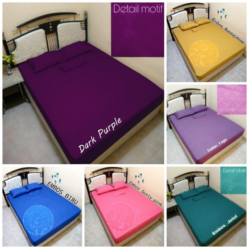 Sprei Homemade Polos 120 160 180 Sprei Embos Polos Sprei Polos Murah