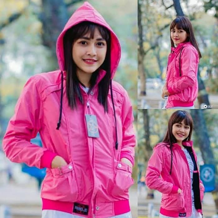 *BEST SELLER* Jaket Cewe Parka Parasut / Nike Parasut Cewek Original FF
