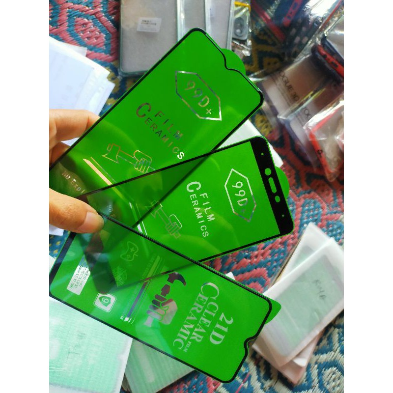 Tempered glass ceramic film