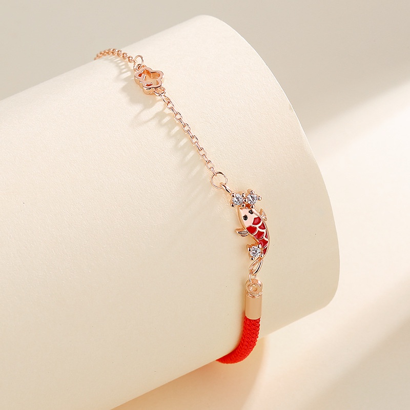 Gelang Tali Warna Merah Untuk Wanita