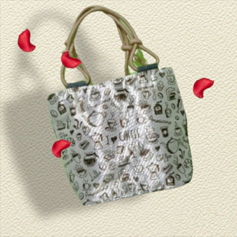 DWIKI Tas Tote Muslimah Tas Tali Sumbu