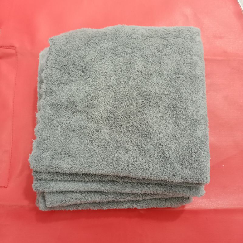 handuk microfiber 30x30cm tebal halus cocok untuk cuci sepatu