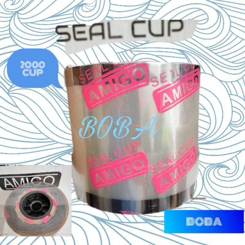 Plastik Sealer Cup / Plastik Lid Cup Amigo Polos 2000 Cup