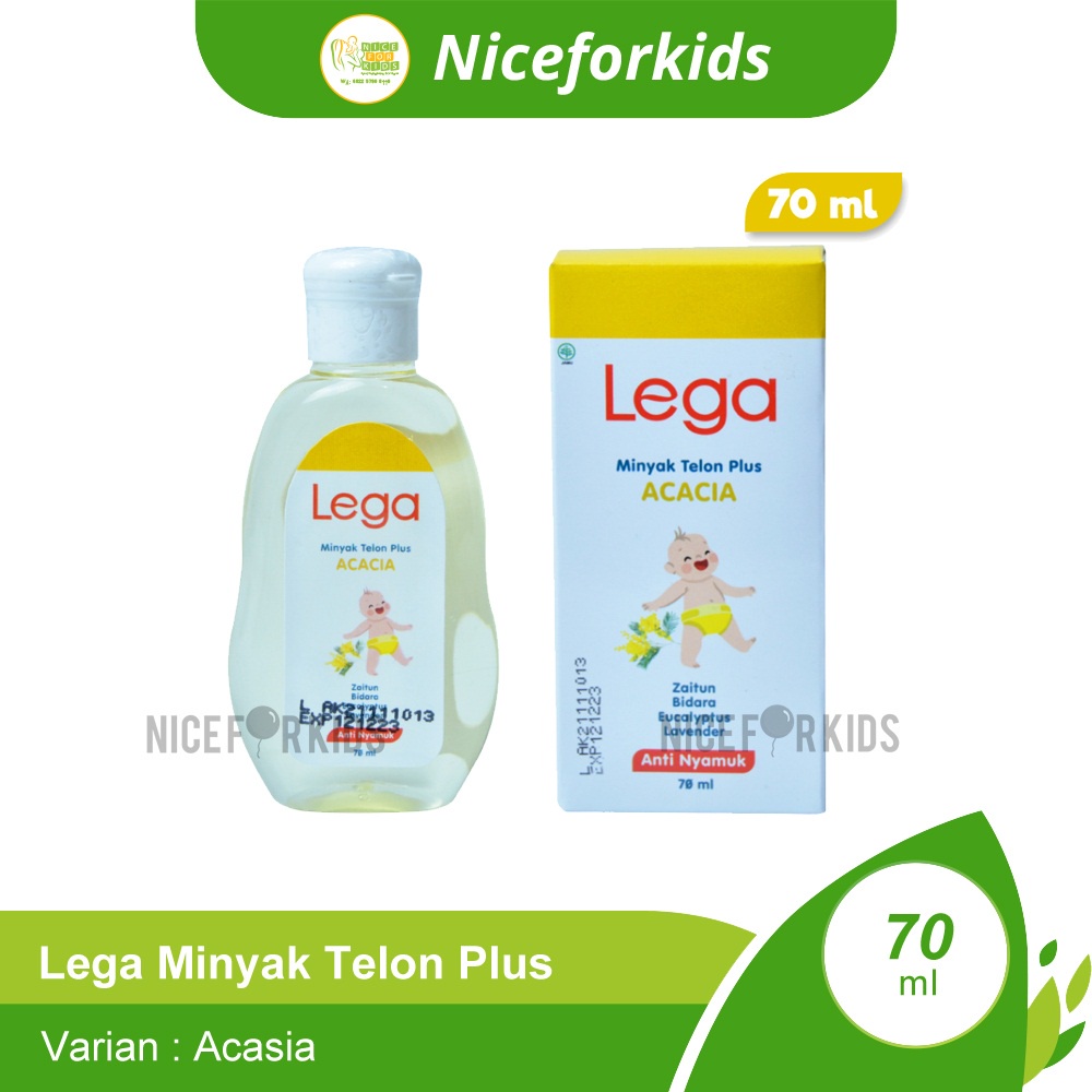 Lega Minyak Telon Plus Anti Nyamuk Uk. 70ml / Lega Minyak Telon 100ml / Minyak Telon Bayi