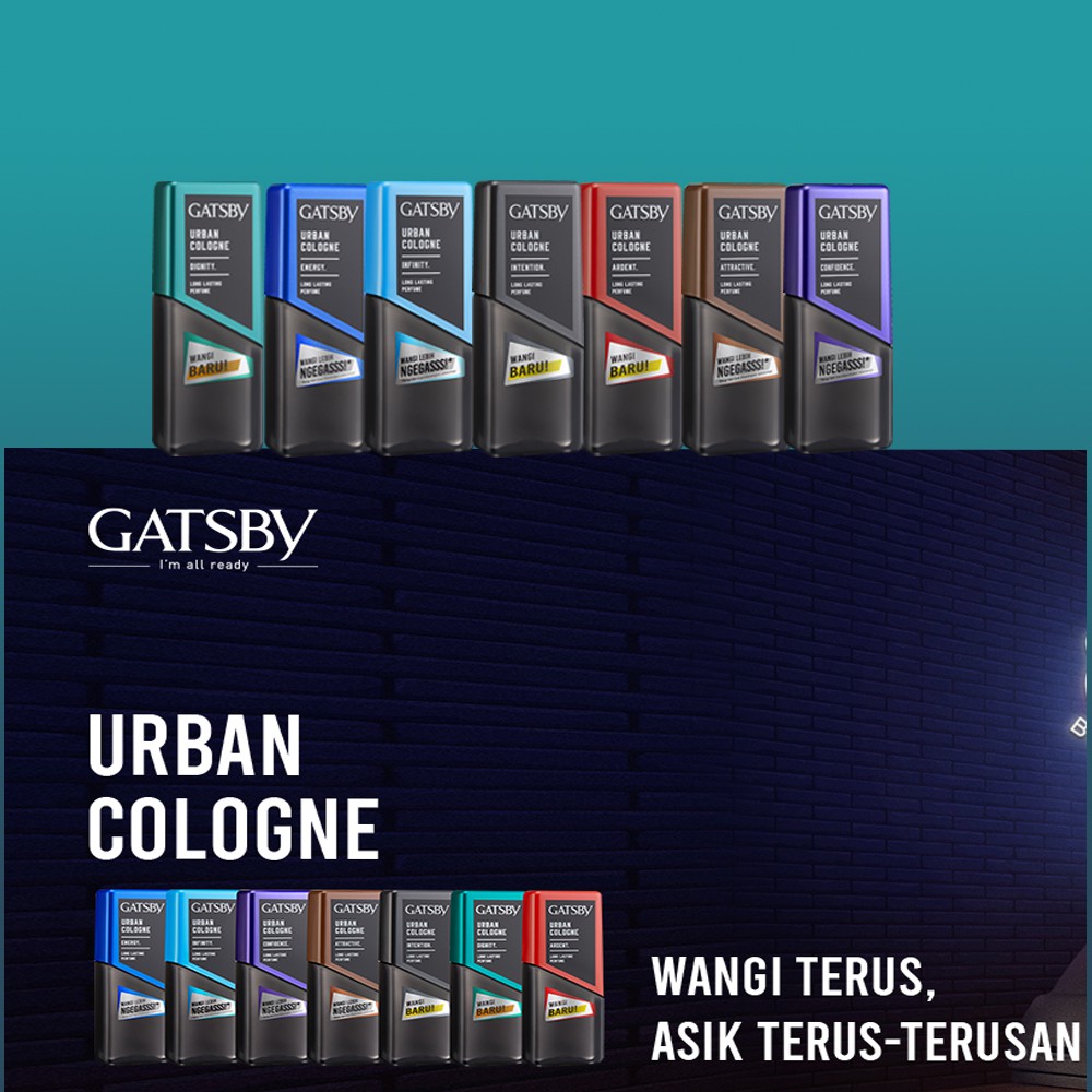 Minyak Wangi Gatsby Urban Cologne 125ml