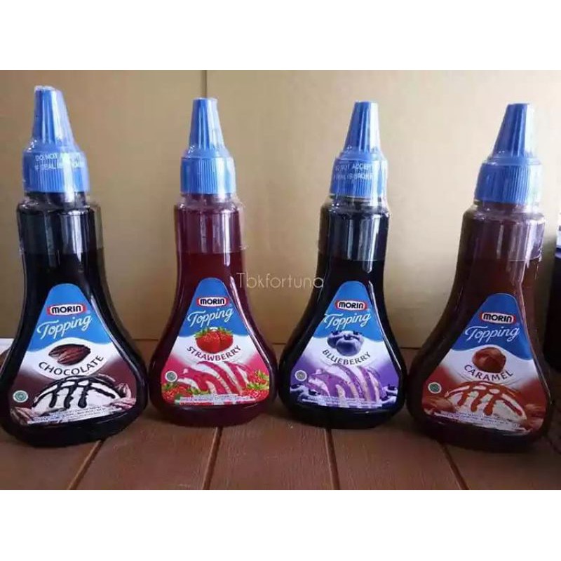 

Morin Topping (Cokelat, Strawberry, Blueberry, Caramel) 310gr