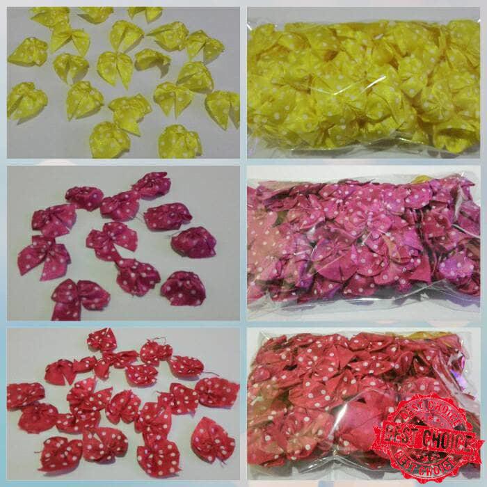 

NEW Pita jadi 1/2 inch motif polkadot isi 144 pcs MUMER