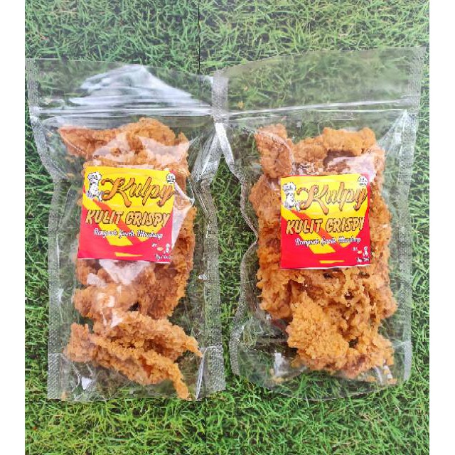 Kulpy Keripik Kulit Ayam Crispy Original Shopee Indonesia