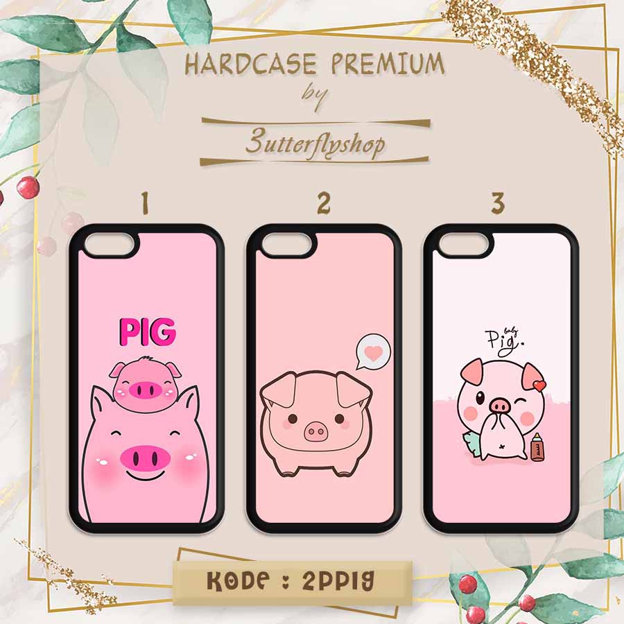 [HARDCASE] Baby Piggy Pinky case Oppo Vivo Realme Redmi Xiaomi Samsung iphone