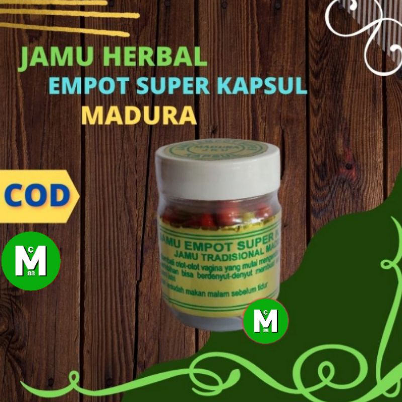 

Jamu herbal madura kapsul empot ayam super khusus wanita | jamu madura | empot ayam