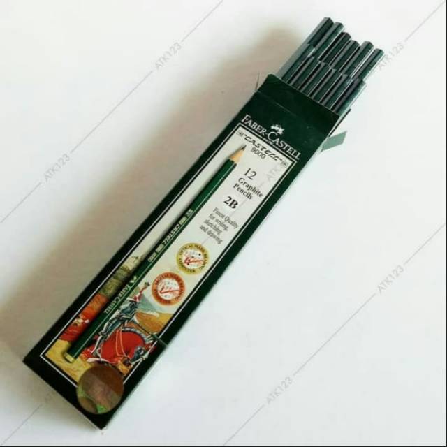 

Pensil 2B faber castell isi 12 pcs