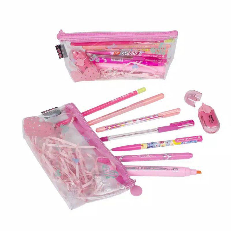 

Standard Paket Pensil Case Lovely Pink